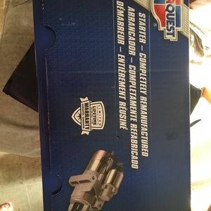 Starter. Remanufactured.